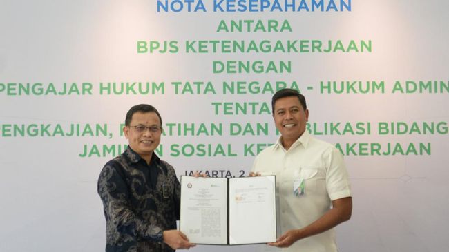 BPJS Ketenagakerjaan menggandeng APHTN-HAN guna mempercepat perlindungan pekerja Indonesia yang belum terlindungi oleh jaminan sosial ketenagakerjaan.
