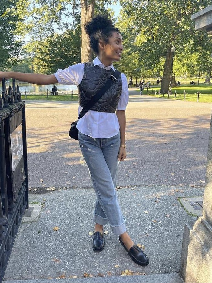 Michelle Obama merupakan orang yang memberikan surat rekomendasi untuknya, lho!/Foto: Instagram.com/yarashahidi