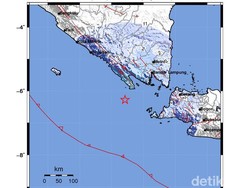 Gempa M 5,0 Guncang Pesisir Barat Lampung