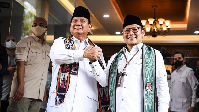 Petinggi PKB menyebut tak ada nama lain yang tengah digodok untuk diusung di Pilpres 2024 selain Prabowo dan Cak Imin.