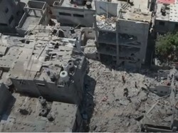 Penampakan Jalur Gaza Usai Diserang Israel dari Udara