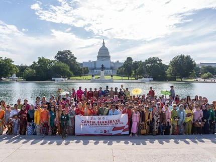 Dukung Kebaya Goes to UNESCO, Diaspora RI Gelar Cantik Berkebaya di AS