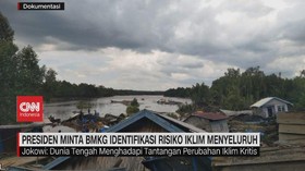VIDEO: Presiden Minta BMKG Identifikasi Risiko Iklim Menyeluruh