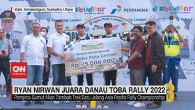 VIDEO: Ryan Nirwan Juara Danau Toba Rally 2022