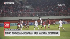 VIDEO: Timnas Indonesia U-16 Siap Raih Hasil Maksimal di Semifinal