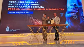 BNI Gandeng Bank Sumut Usung Orange Synergy