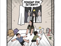 Kelakar Komik Grontol Buat Adegan Bak di Film Pengabdi Setan 2
