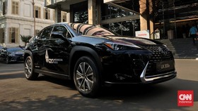 Lexus UX 300e Jadi Kendaraan Delegasi G20