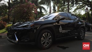 Mobil Listrik Lexus UX 300e Layani Para Menteri di KTT G20