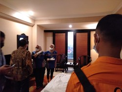Pria yang Ditemukan di Hotel Garden Palace Meninggal Diduga Karena Sakit