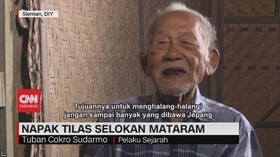 VIDEO: Napak Tilas Selokan Mataram Bersama Mbah Cokro 98 Tahun