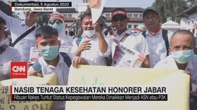 VIDEO: Nasib Tenaga Kesehatan Honorer di Jabar