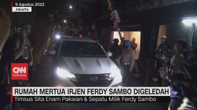 VIDEO: Rumah Mertua Irjen Ferdy Sambo Digeledah