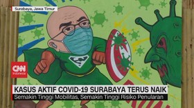 VIDEO: Kasus Aktif Covid-19 Surabaya Terus Naik
