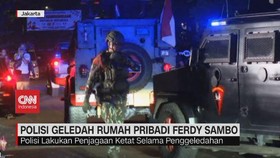 VIDEO: Polisi Geledah Rumah Pribadi Ferdy Sambo