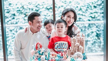 Anak Sandra Dewi Disebut Mirip Gabriel Prince Saat Rayakan Ultah Sang Ibu