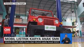 VIDEO: Terobosan Siswa SMK Buat Mobil Listrik & Olah Sampah Jadi BBM