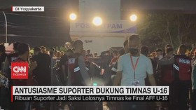VIDEO: Antusiasme Supporter Dukung Timnas U-16 ke Babak Final AFF U-16