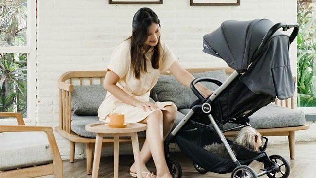 Stroller yang outlet bisa menghadap ibu