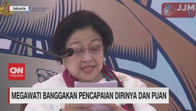 VIDEO: Megawati Banggakan Pencapaian Dirinya & Puan