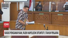 VIDEO: Kasus Penganiyaan, Irjen Napoleon Dituntut 1 tahun Penjara