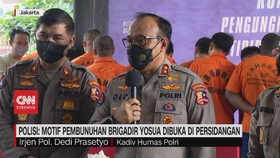 VIDEO: Polisi: Motif Pembunuhan Brigadir Yosua Dibuka di Persidangan