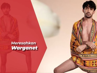 img-title Kenakan Sarung Motif Kain Sumba, Reza Rahadian Sukses Goda Kaum Hawa
