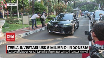 VIDEO: Tesla Investasi US$ 5 Miliar di Indonesia