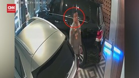 VIDEO EKSKLUSIF: CCTV Detik-detik Brigadir J dari Magelang-Duren Tiga