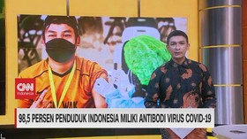 VIDEO: 98,5% Penduduk Indonesia Sudah Miliki Antibodi Virus Corona