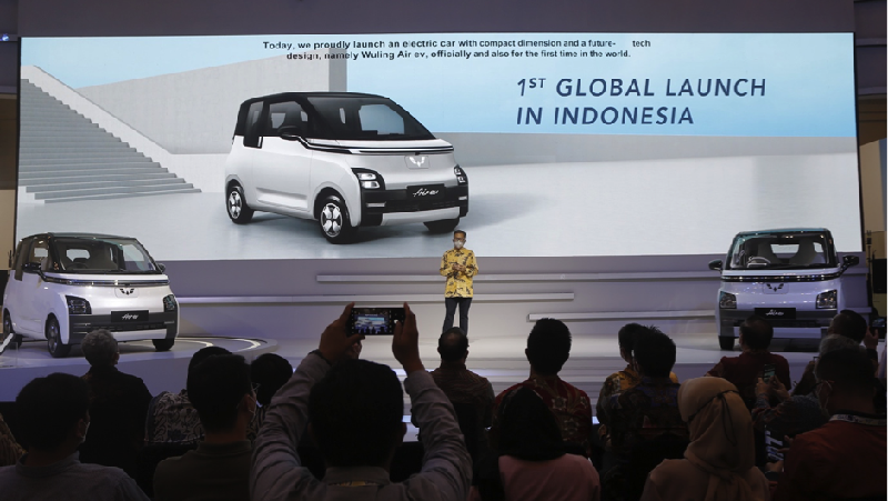Wuling Motors (Wuling) secara resmi mengumumkan peluncuran Air ev secara global di hari pertama gelaran GAIKINDO