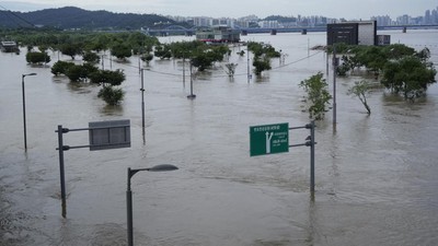img-title Korut Masa Bodoh Dituduh Diam-diam Buka Dam 'Kirim Banjir' ke Korsel