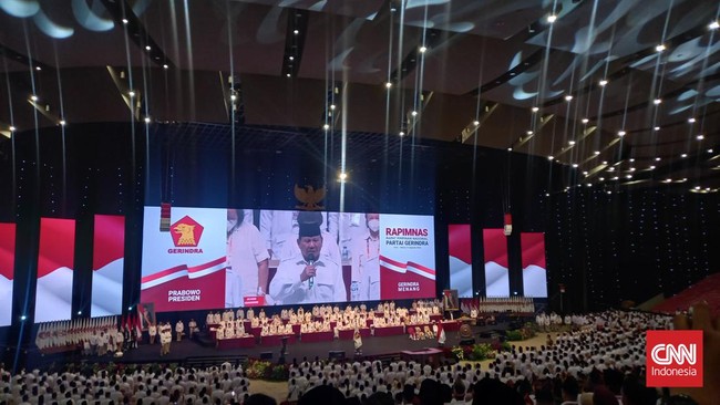 Sekjen Gerindra mengklaim tak ada kader yang menyebut nama selain Prabowo untuk diusung menjadi Capres dalam Pilpres 2024.
