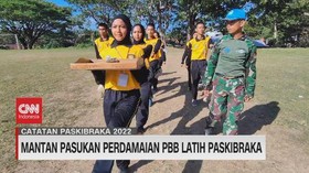 VIDEO: Mantan Pasukan Perdamaian PBB Latih Paskibraka