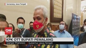 VIDEO: KPK OTT Bupati Pemalang, Ganjar Pranowo Angkat Bicara