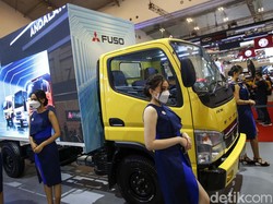 Fuso Pamer Truk Listrik e-Canter di GIIAS 2022