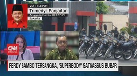 VIDEO: Ferdy Sambo Tersangka, 'Superbody' Satgassus Bubar