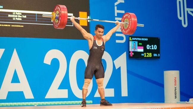 Lifter Saputro Ricko Tambah 3 Emas untuk Indonesia di ISG 2022 Atlet angkat besi putra Saputro Ricko menambah pundi-pundi medali emas Indonesia dalam Islamic Solidarity Games (ISG) 2022 pada Jumat (12/8).