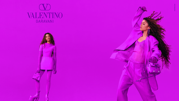 Zendaya dan Lewis Hamilton Tampil Jadi Model Iklan Valentino! Memesona dalam Busana Serba Pink