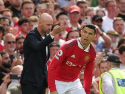 Pesan Ten Hag ke Cristiano Ronaldo-Soal MU Kerap Menang Tipis-tipis