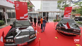 FOTO: Melihat Mobil Kepresidenan Era Soekarno Sampai Jokowi di Sarinah