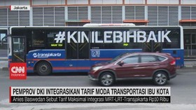 VIDEO: Integrasi Tarif Moda Transportasi Ibu Kota