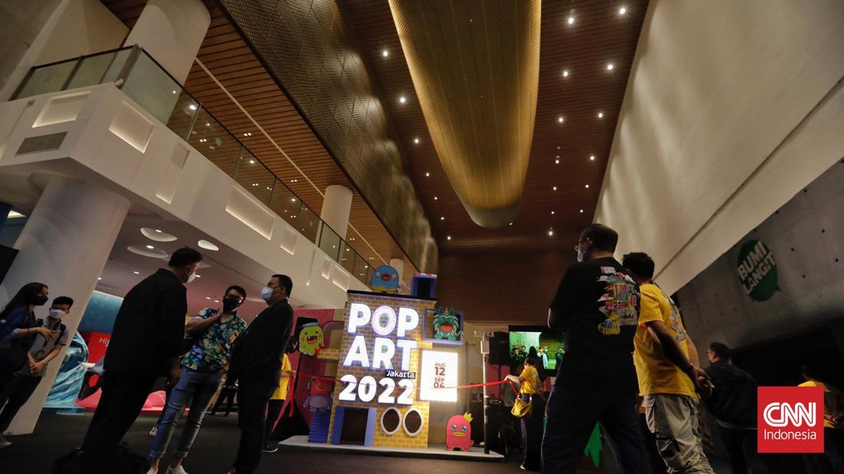 FOTO: Pameran Seni Instalasi Pop Art Jakarta 2022