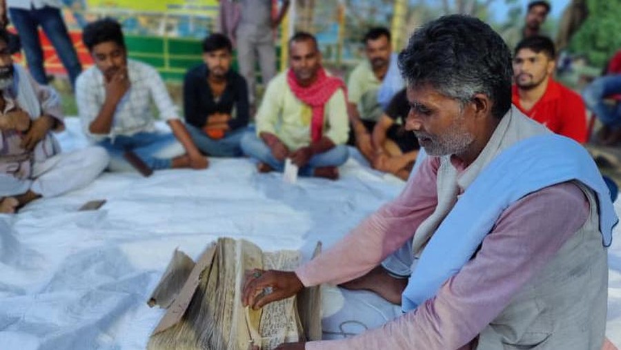 Pasar Mempelai Pria di Bihar, India.