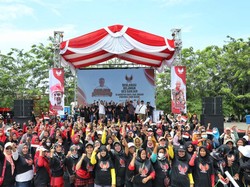 5.000 Warga Desa di Bekasi Dukung Ganjar Jadi Presiden RI 2024
