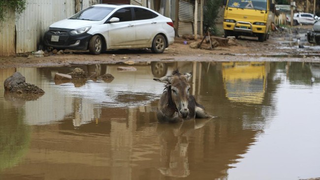 FOTO: Banjir Bandang Terjang Sudan, 52 Orang Tewas