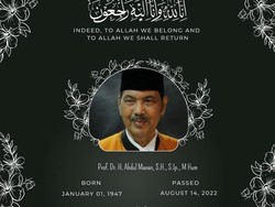 Mantan Ketua Muda MA Bidang Agama Prof Abdul Manan Wafat