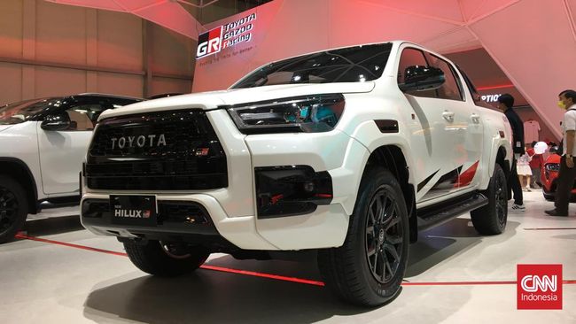 Toyota Hilux GR Sport di stan Toyota GIIAS 2022 belum dijual. Kehadirannya cuma sekadar produk 