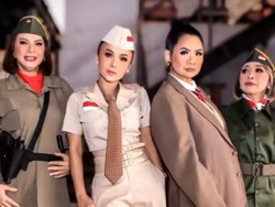 8 Gaya Yuni Shara Bareng Geng Artis Pemotretan Tema Kemerdekaan