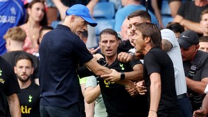 Duel Panas Chelsea vs Tottenham Merembet, Conte dan Tuchel Ribut